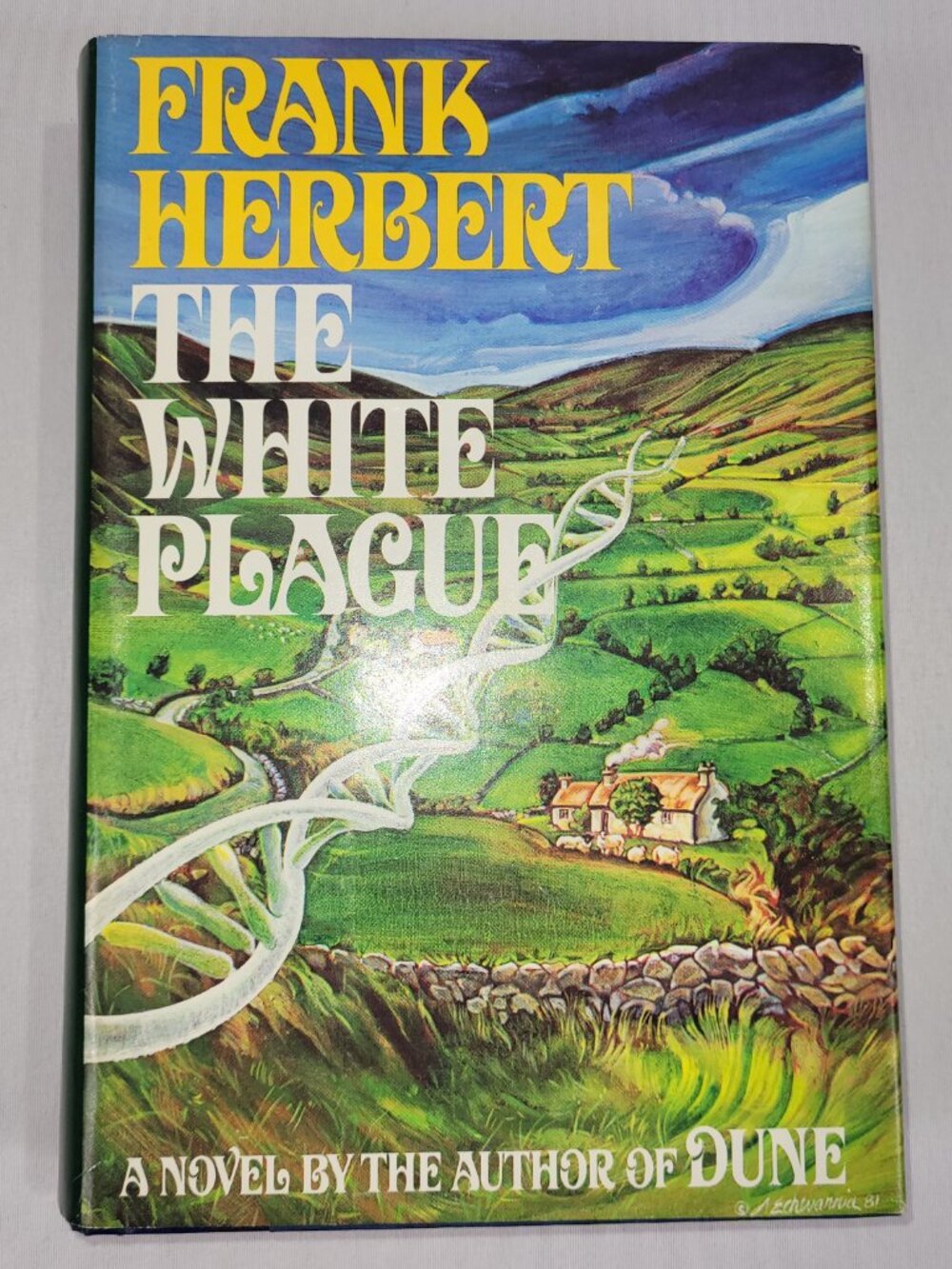 Frank Herbert The White Plague 1982 Hardcover Book Club Edition Hardback